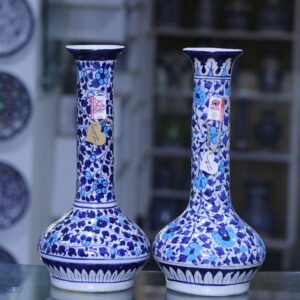 Long Neck Vase Pair